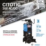 Oerlikon Citotig 200 AC/DC - wassergekühlt